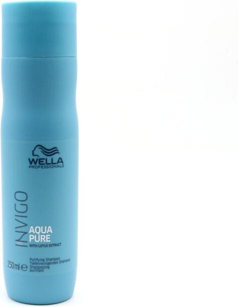 Actual product image Wella Invigo Balance - Aqua Pure Shampoo (250 ml, Liquid shampoo)