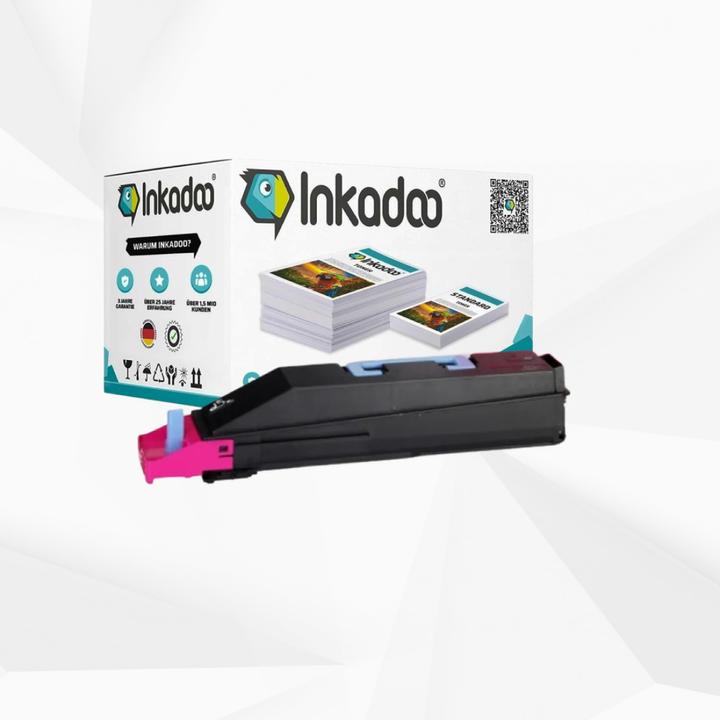 Produktbild Inkadoo Toner kompatibel zu Kyocera/Mita 1T02JZBEU0 / TK-865M Toner, magenta Magenta (M)