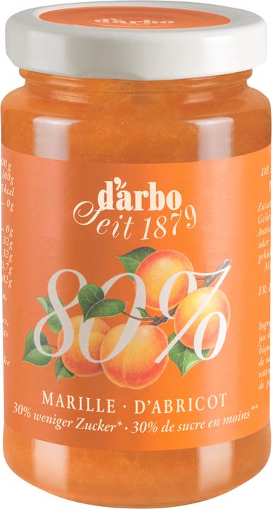 Produktbild D'arbo Fruchtaufstrich Marille mit 80% Fruchtanteil (250 g)