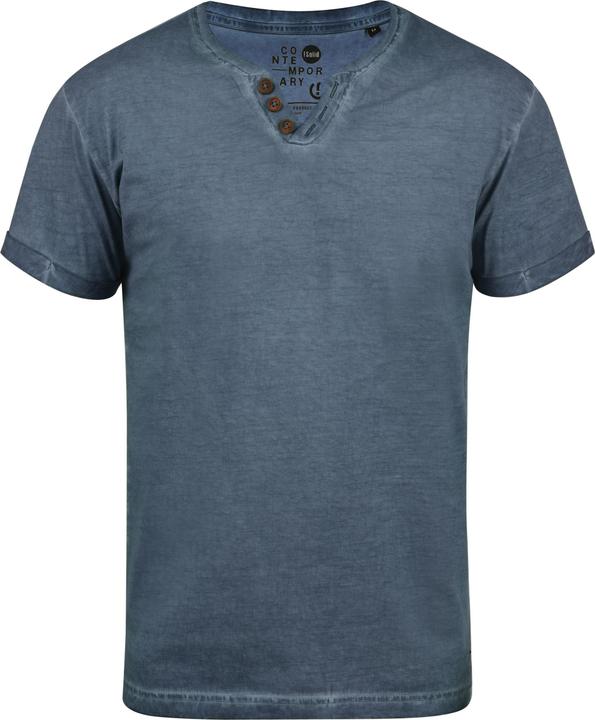 Immagine prodotto Solid Tino T-Shirt A Maniche Corte Maglietta Da Uomo Con Collo A V In Cotone 100% (M)