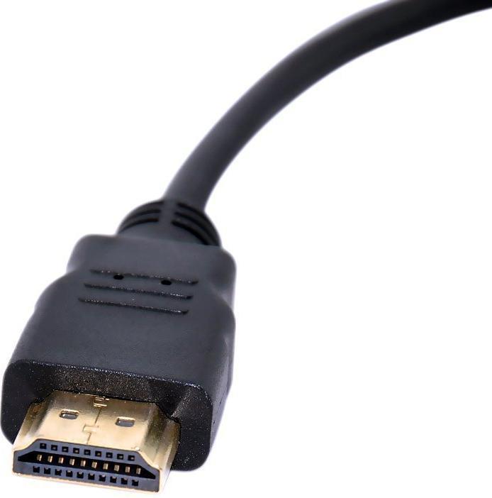 Produktbild JTI HDMI-auf-VGA-Adapter - Schwarz (VGA, 18 cm)