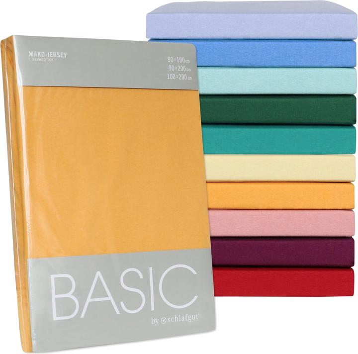 Produktbild schlafgut Basic Jersey Spannbettlaken (140 x 200 cm, 160 x 200 cm, 150 x 200 cm)