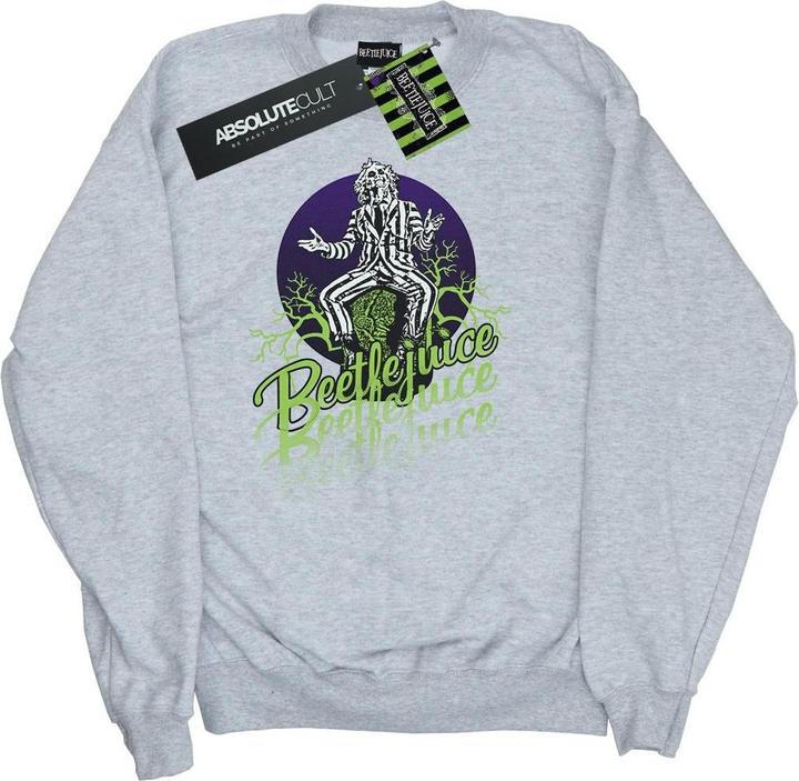 Immagine prodotto Beetlejuice Felpa Faded Pose (L)