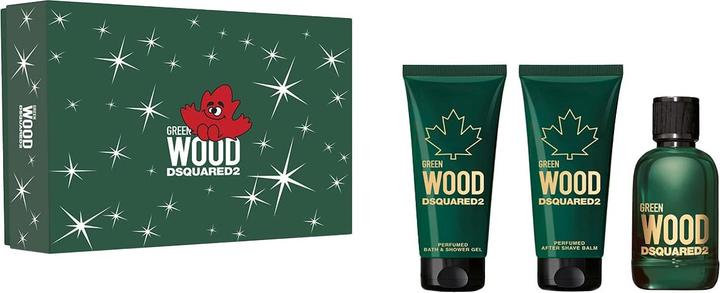 Actual product image Dsquared2 Dsquared² Wood Green Men Christmas 2023 Eau de Toilette 100 / Body Smoother / After Shave Balm (Eau de toilette, 100 ml)