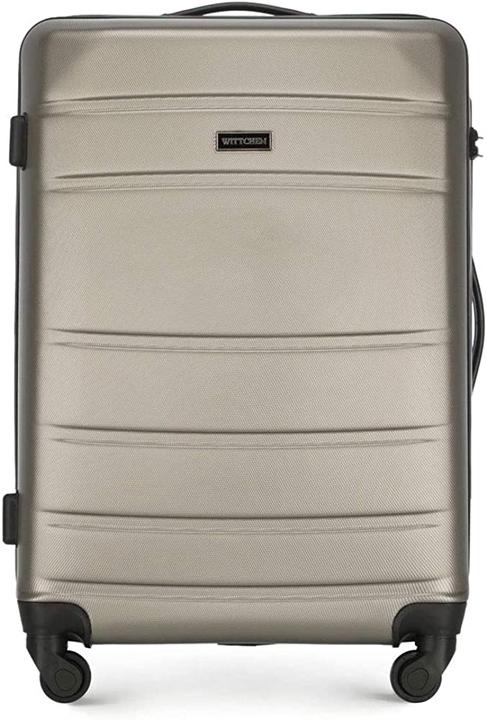 Immagine prodotto Wittchen Globe Line Modern, Champagne (98 l, Bagaglio a mano (fino a 50 litri), M (50 - 90l), L (90 - 115l))