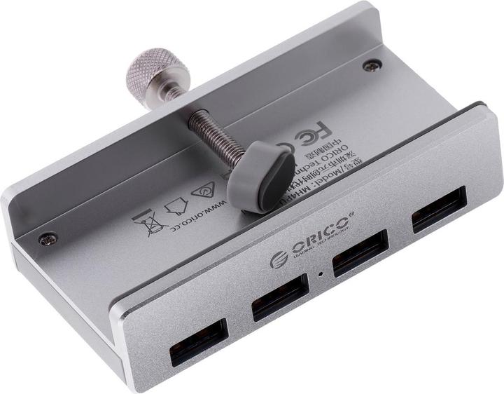 Produktbild Allnet USB 3.0 4 Port Clip Hub (USB-C, 4 Ports)
