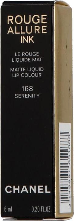 Actual product image Chanel Rouge Allure Ink (168 Serenity)