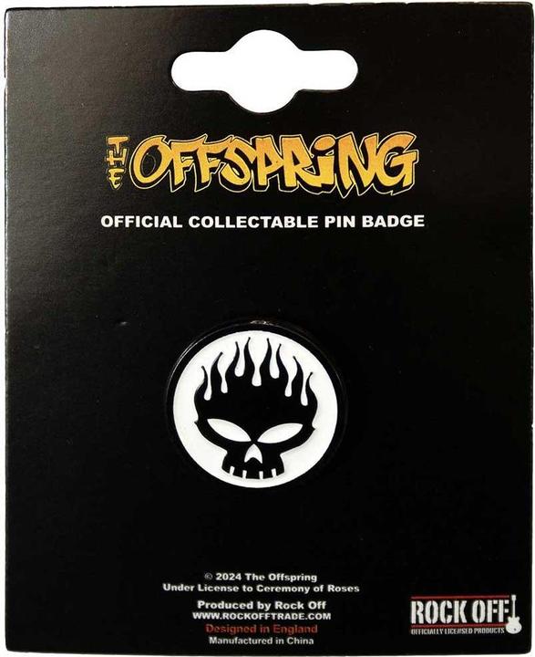 Actual product image The Offspring Skull Badge