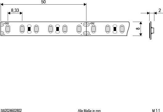 Image du produit EVN-Lichttechnik Bande LED (Blanc, 500 cm, Intérieur)