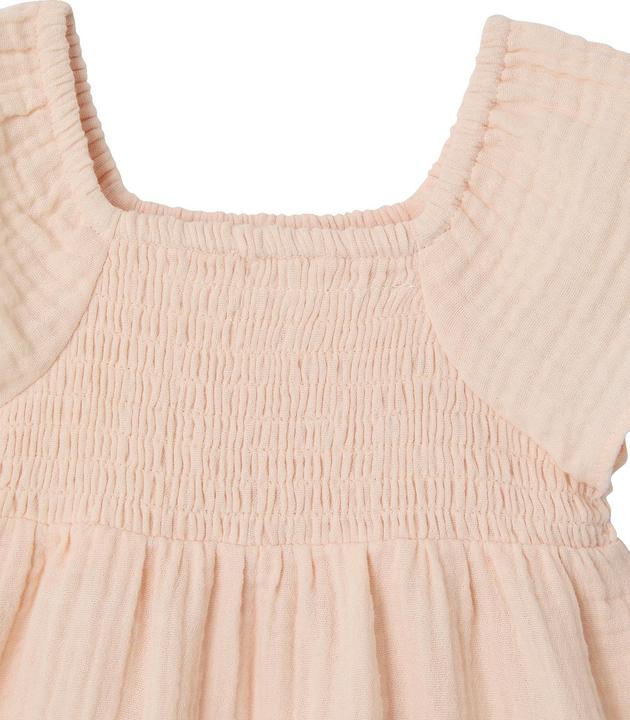 Actual product image Vertbaudet Gesmoktes Baby Kleid aus Musselin (74)