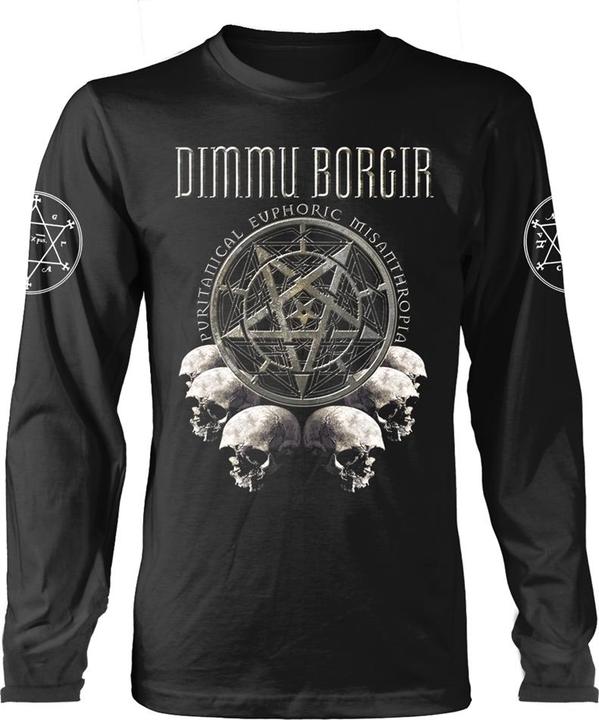 Dimmu Borgir Puritanical Euphoric Misanthropia Skulls (Longsleeve) (3XL)