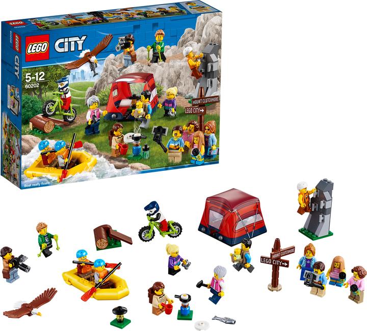 Produktbild LEGO Stadtbewohner Outdoor-Abenteuer (60202, LEGO City)