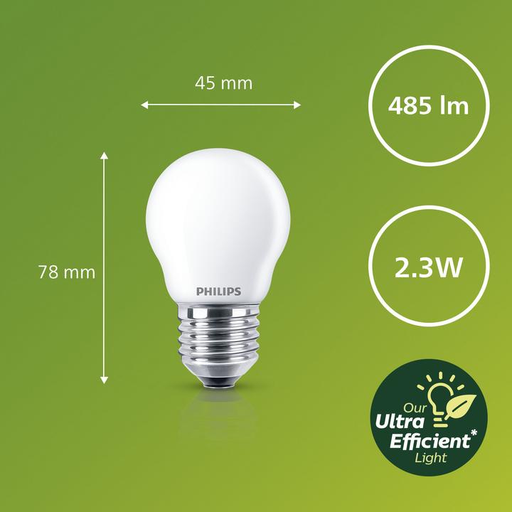 Immagine prodotto Philips Ultra efficiente (E27, 2.30 W, 485 lm, 1 x, A)