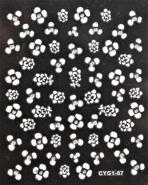 Produktbild Nagellack24 Nail Art Sticker Selbstklebend 07