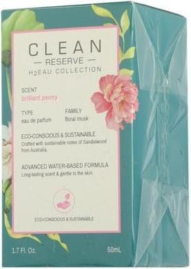 Actual product image Clean H2Eau Collection Brilliant Peony Eau de Parfum (Eau de parfum, 50 ml)