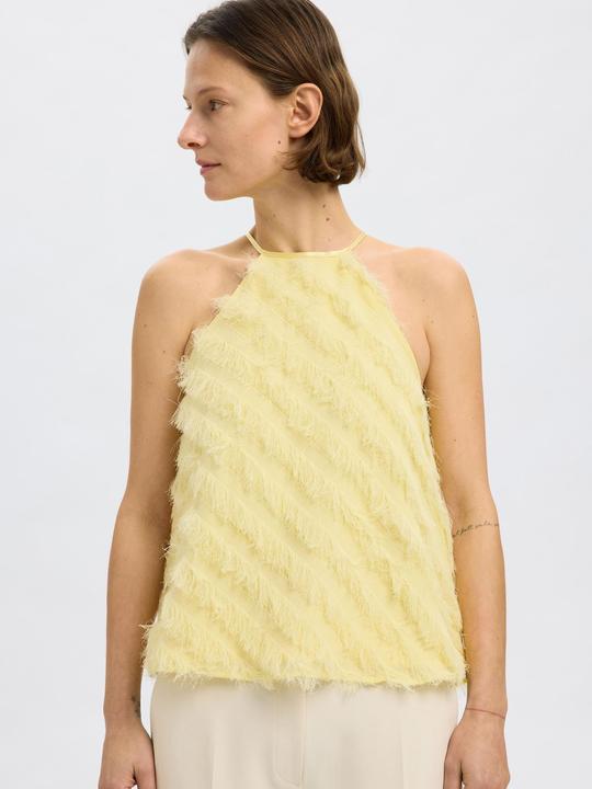 Actual product image Selected Femme Fransen-Detail Neckholder-Top (36)