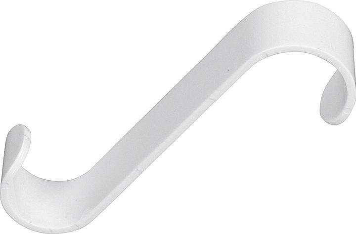 My Basics Radiator hook 11cm white 2pcs card