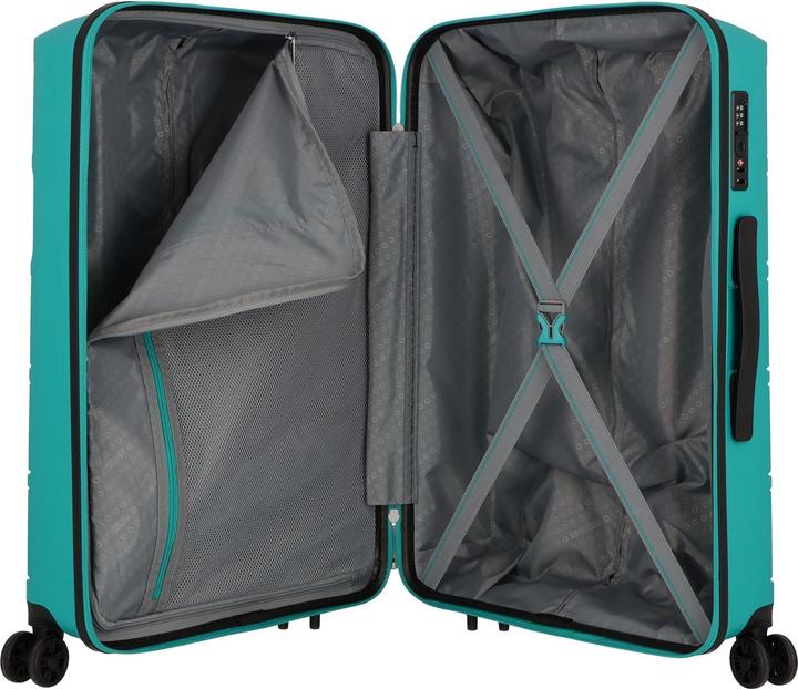 Actual product image American Tourister summer splash 4 wheel suitcase set 3-piece (199.50 l, XL (from 140l))