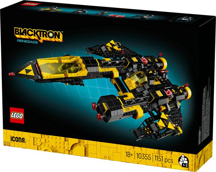 Image du produit LEGO Blacktron Renegade (10355, LEGO Icons, LEGO difficiles à trouver)