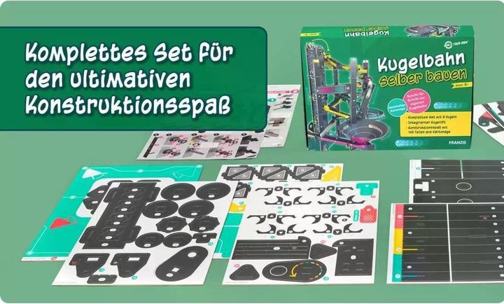 Produktbild Franzis Kugelbahn selber bauen