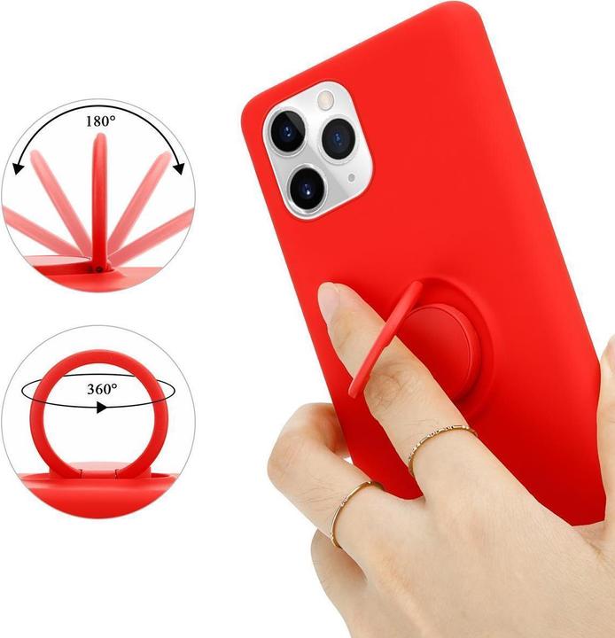 Image du produit Cadorabo TPU Liquid Ring Silicone Case Cover (Apple iPhone 11 Pro Max)