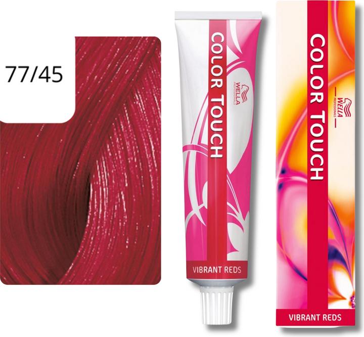 Immagine prodotto Wella Colore Touch Rossi vibranti (77/45 biondo medio-rosso-mogano)