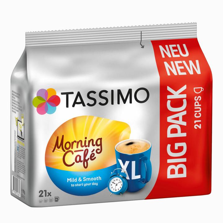 Produktbild Tassimo Morning Cafe Mild&Smooth XL 21 Kapseln (21 x Port.)