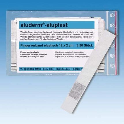 Produktbild Aluderm ® Universalpflaster aluplast 2 x 12 cm (B x L) nicht wasserdicht nicht elastisch weiss 50 St./Pack. (50 x)