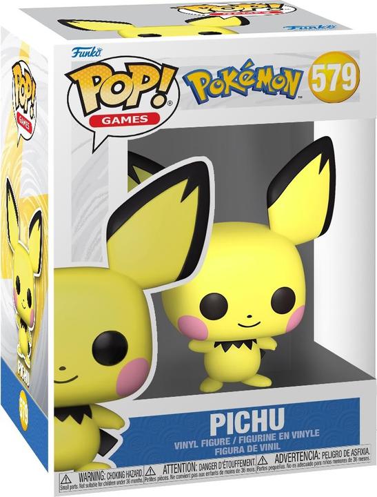 Image du produit Funko Pokemon POP! Pichu 9cm Vinyl Fiur