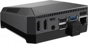 New M2 ventilated case for Raspberry Pi 4 ON / OFF button + SSD compartment