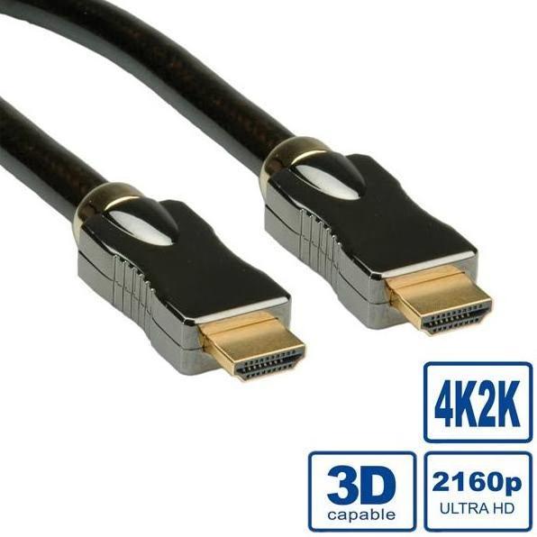 Produktbild Roline HDMI (Typ A) — HDMI (Typ A) (1 m, HDMI)