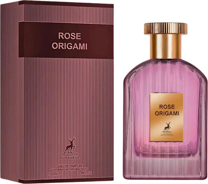 Actual product image Maison Alhambra Rose Origami EDP U 100 ml (Eau de parfum, 100 ml)