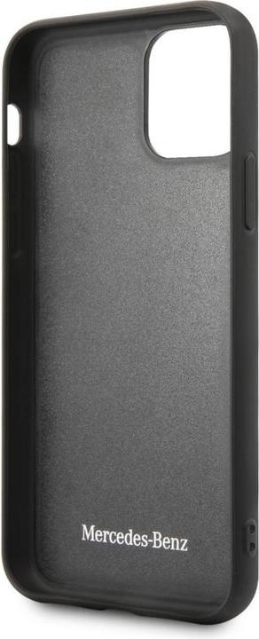 Actual product image Mercedes-Benz iPhone 11 Pro Hard Case Leather Carbon Fiber (Apple iPhone 11 Pro)