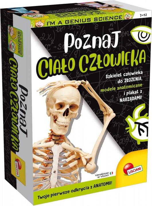 Image du produit Lisciani Je suis un kit scientifique de génie. Apprenez à connaître le corps humain