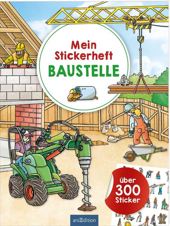 Stickerheft - Baustelle