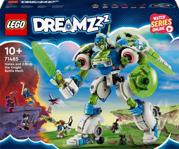 Produktbild LEGO Mateo und Z-Blob der Ritter-Mech (71485, LEGO Dreamzzz)