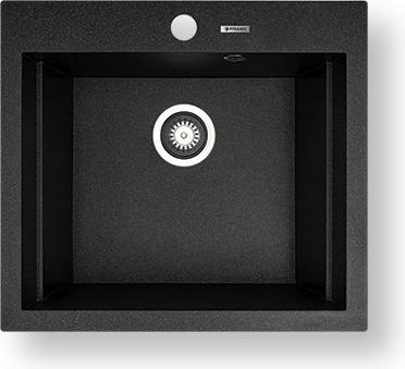 Pyramis Waschbecken SIROS 57X51.5 1B schwarz (50.50 cm, 57 cm)