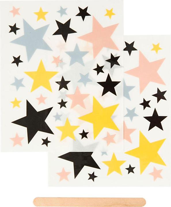 Image du produit Creativ Company Autocollants à gratter Étoiles, 2 feuilles