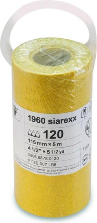 SIA Carta abrasiva in rotoli 1960 siarex (120)