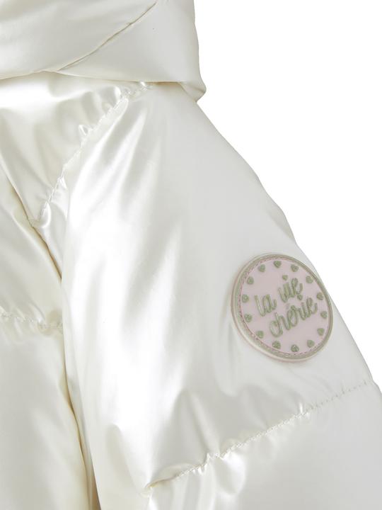 Produktbild Vertbaudet Mädchen Kapuzen-Steppjacke in Perlmutt-Optik, Wattierung Recycling-Polyester (86)