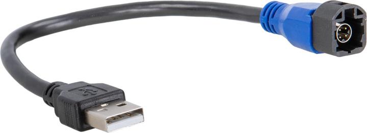 Image du produit USB/AUX Replacement Adaptateur USB VW divers véhicules LVDS bleuUSB-A