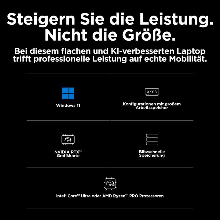Immagine prodotto HP ZBook Firefly 14 inch G11 A Mobile Workstation PC, AMD Ryzen™ 7, 32 GB, DDR5-SDRAM, Windows 11 Pr (14", AMD Ryzen 7 8840HS, 32 GB, 1000 GB, DE)