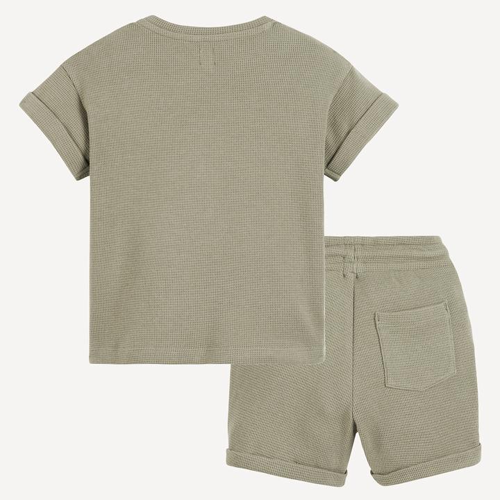 Actual product image La Redoute Collections Set aus T-Shirt und Shorts (86)