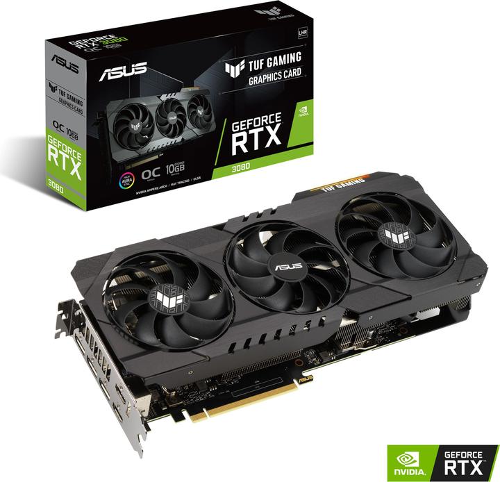 Actual product image ASUS TUF Gaming GeForce RTX 3080 V2 OC edition (10 GB)