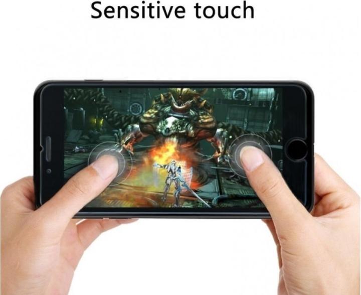 Actual product image Screenguard Apple iPhone 8 Protective Glass Film Case Friendly Design (1 Piece, Apple iPhone 8)