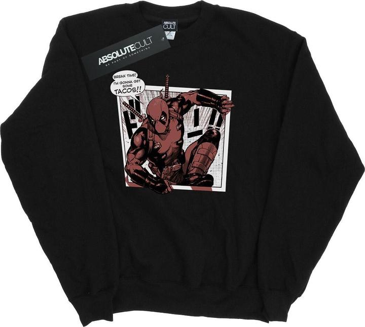 Deadpool Breaktime Tacos Sweatshirt (XXL)