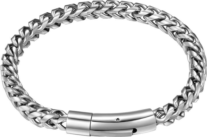 True Rebels Herren Armband - 36716 (19 cm, Edelstahl)