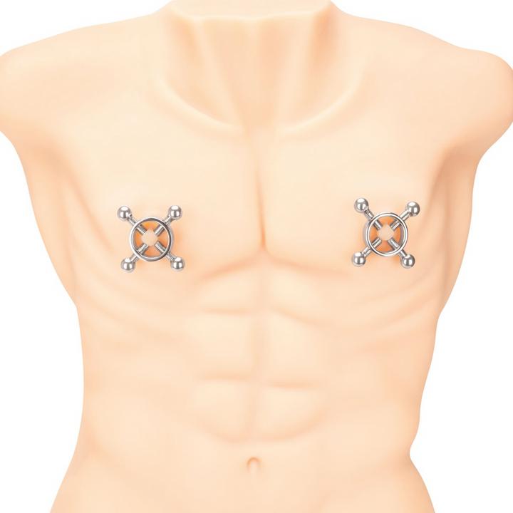Prowler Collier de serrage à vis 4 voies - Argent