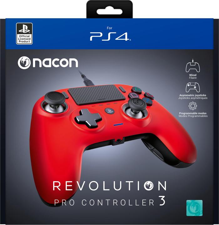Produktbild Nacon Gaming Revolution Pro Controller 3 USB 3.2 Gen 1 (3.1 Gen 1) Gamepad PC, PlayStation 4 (PS4, PC)