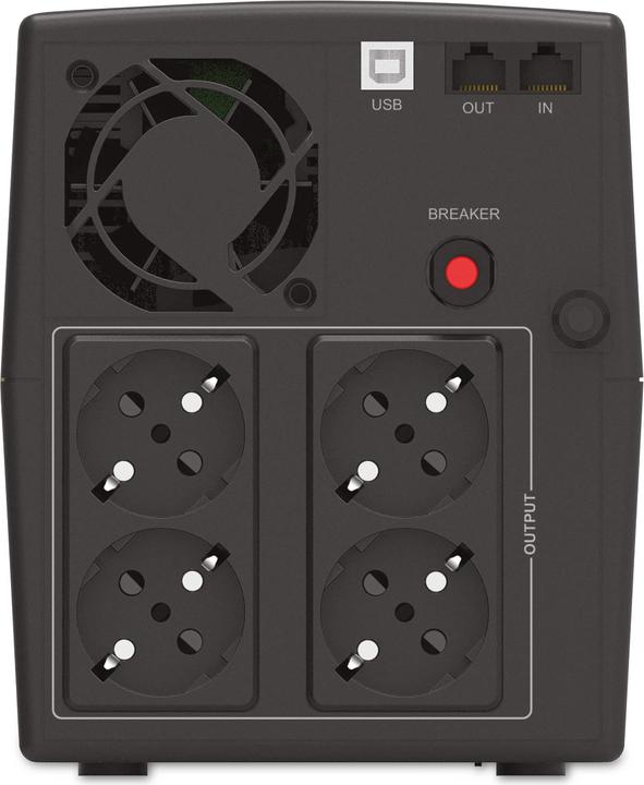 Productafbeelding Powerwalker UPS VI 2200 STL Schuko Lijninterface (2200 VA, 1320 W, Lijninteractief UPS)